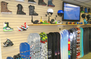 Snowboards are just one type of the many boardsports you'll find at MACkite