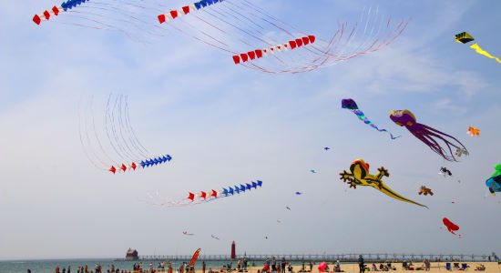 Kite Fest @ Grand Haven, MI