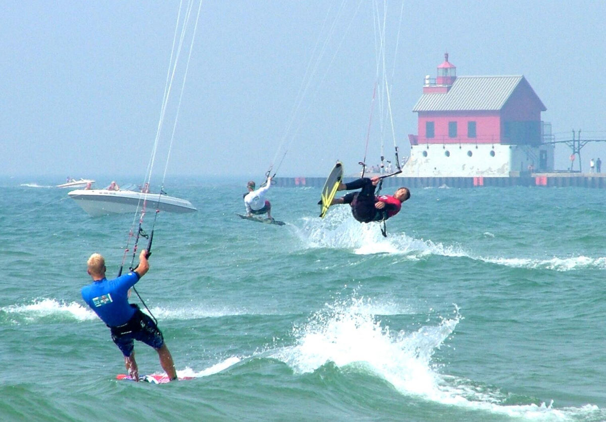King of the Great Lakes kiteboarding event King of the Great Lakes kiteboarding event