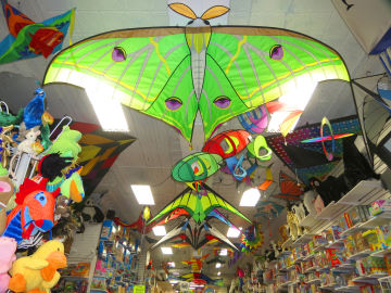 A store full of colorful fun! A store full of colorful fun!