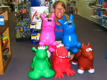 Steve will never grow up! Steve will never grow up!