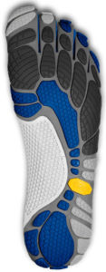 Vibram Fivefinger toe shoe sole